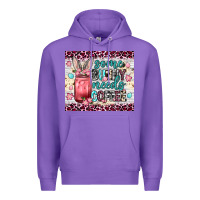 Purple Some bunny needs coffee 20oz tumbler Premium Hoodie - Neo Western