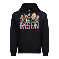 Black He is risen Easter Day Urban Hoodie - CowGirlArtShop