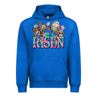 Cobalt He is risen Easter Day Urban Hoodie - CowGirlArtShop