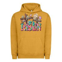 Pigment Peanut Butter He is risen Easter Day Urban Hoodie - CowGirlArtShop