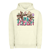 He Is Risen Easter Day Urban Hoodie | Teevron