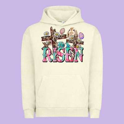 He Is Risen Easter Day Urban Hoodie Designed By Cowgirlartshop