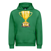 Emerald throphy cup Urban Hoodie - FaDigitalArtStudio