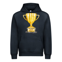 Navy throphy cup Urban Hoodie - FaDigitalArtStudio
