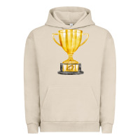 Pigment French Oak throphy cup Urban Hoodie - FaDigitalArtStudio