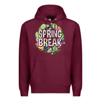 Burgundy Spring break Easter Premium Hoodie - Neo Western