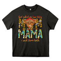 Asphalt God Gifted Me Two Titles And Mama i Rock Them Both Heavy Core Tee - CowhideDigitalArt
