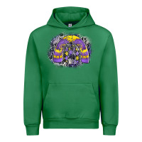 Emerald halloween rainbow Urban Hoodie - CowhideDigitalArt