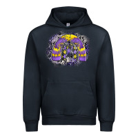 Navy halloween rainbow Urban Hoodie - CowhideDigitalArt