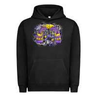 Pigment Black halloween rainbow Urban Hoodie - CowhideDigitalArt