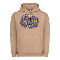 Pigment Burro halloween rainbow Urban Hoodie - CowhideDigitalArt