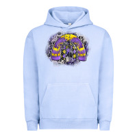 Pigment Grape Ice halloween rainbow Urban Hoodie - CowhideDigitalArt