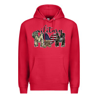 Cardinal military mom Premium Hoodie - SublimationCraftShop
