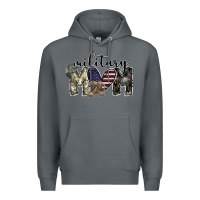 Rock military mom Premium Hoodie - SublimationCraftShop