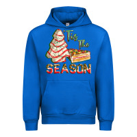 Cobalt tis the season Urban Hoodie - FaDigitalArtStudio