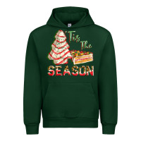 Forest Green tis the season Urban Hoodie - FaDigitalArtStudio