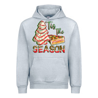 Heather Grey tis the season Urban Hoodie - FaDigitalArtStudio