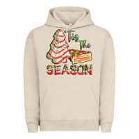 Pigment French Oak tis the season Urban Hoodie - FaDigitalArtStudio