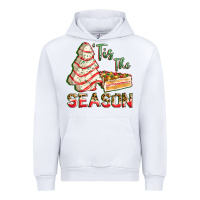White tis the season Urban Hoodie - FaDigitalArtStudio