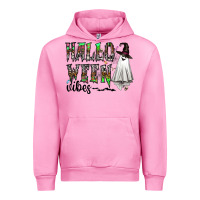Fuchsia Pink halloween vibes Urban Hoodie - CowhideDigitalArt