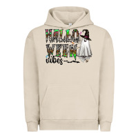 Pigment French Oak halloween vibes Urban Hoodie - CowhideDigitalArt