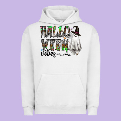 Halloween Vibes Urban Hoodie Designed By Cowhidedigitalart