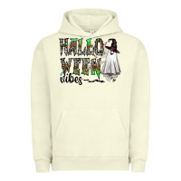 Pigment Pistachio halloween vibes Urban Hoodie - CowhideDigitalArt