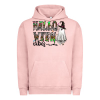 Pigment Salmon halloween vibes Urban Hoodie - CowhideDigitalArt
