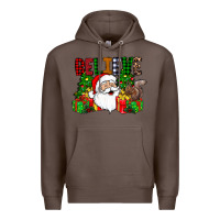 Coffee believe Premium Hoodie - CowhideDigitalArt