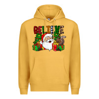 Mustard believe Premium Hoodie - CowhideDigitalArt