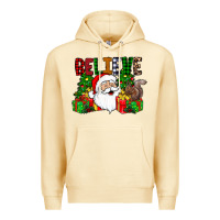 Pina Colada believe Premium Hoodie - CowhideDigitalArt