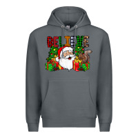 Rock believe Premium Hoodie - CowhideDigitalArt