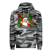 Slate Camo believe Premium Hoodie - CowhideDigitalArt