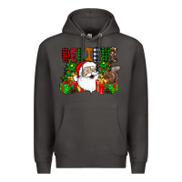 Smoke believe Premium Hoodie - CowhideDigitalArt