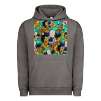 Pigment Tornado holstein cow seamless pattern Urban Hoodie - HRA Design Shop