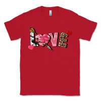 Red love valentine's day Classic Tee - FaDigitalArtStudio
