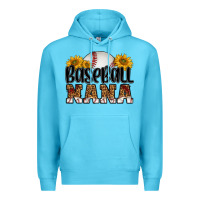 Ocean Blue baseball nana Premium Hoodie - HRA Design Shop
