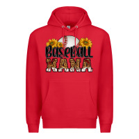 Red baseball nana Premium Hoodie - HRA Design Shop