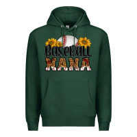 Sports Green baseball nana Premium Hoodie - HRA Design Shop