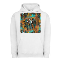 Pigment Lunar Rock faith cross seamless pattern Urban Hoodie - HRA Design Shop