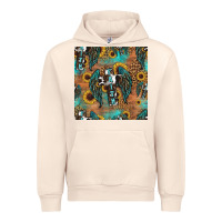 Sandshell faith cross seamless pattern Urban Hoodie - HRA Design Shop