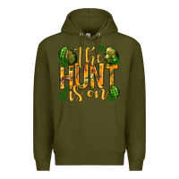 Army Green The hunt is on Easter Premium Hoodie - Neo Western