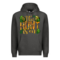 Charcoal Heather The hunt is on Easter Premium Hoodie - Neo Western