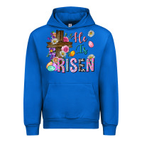 Cobalt he is risen easter Urban Hoodie - Neo Western