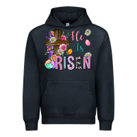 Navy he is risen easter Urban Hoodie - Neo Western