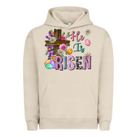 Pigment French Oak he is risen easter Urban Hoodie - Neo Western
