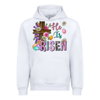 White he is risen easter Urban Hoodie - Neo Western