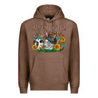 Chestnut Western Happy Easter Premium Hoodie - Neo Western
