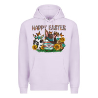 Lilac Western Happy Easter Premium Hoodie - Neo Western