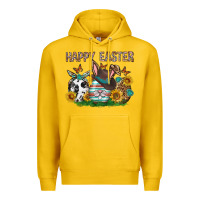 Lemon Western Happy Easter Premium Hoodie - Neo Western